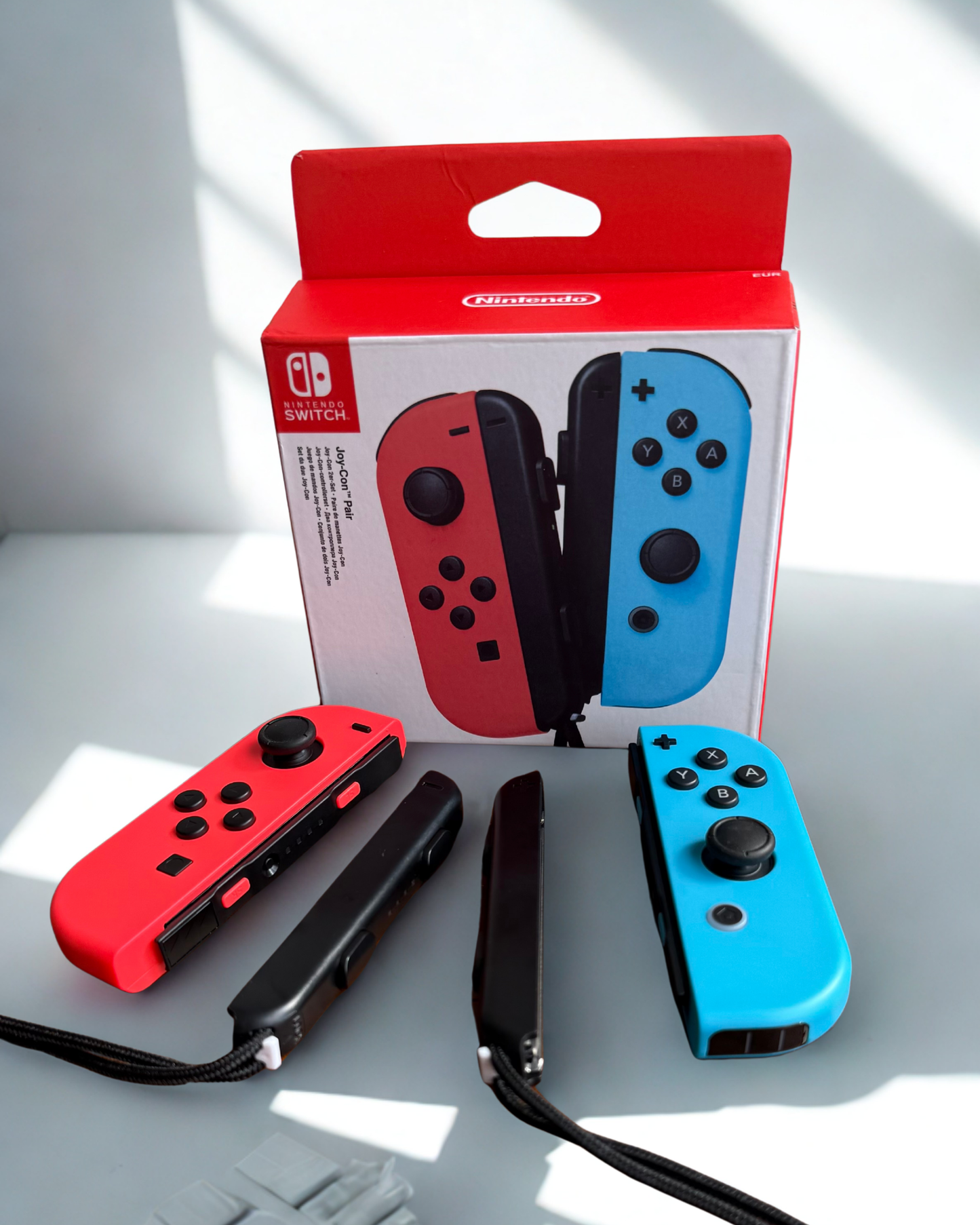 Set Control Joy-Con (L)/(R) inalámbrico Rojo y Azul.